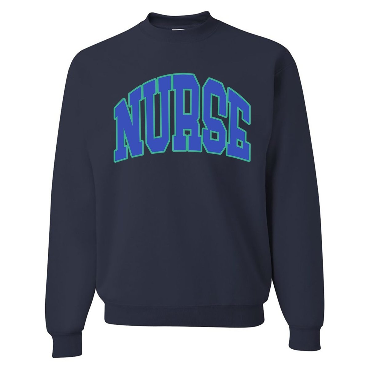 'Block Nurse' Crewneck Sweatshirt
