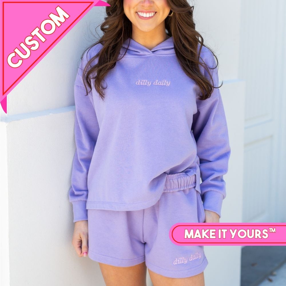 Make It Yours™ Cloud Hoodie & Shorts Set