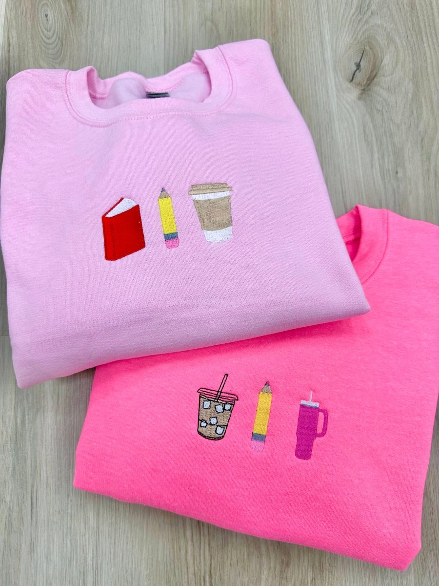 Make It Yours™ 'Favorite Things Icons' Embroidered Sweatshirt