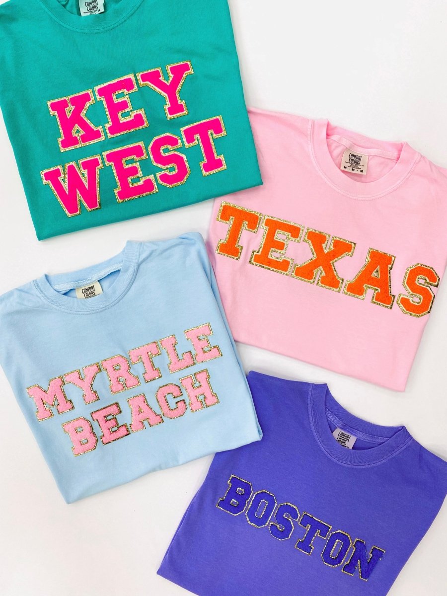 Make It Yours™ Letter Patch T-Shirt