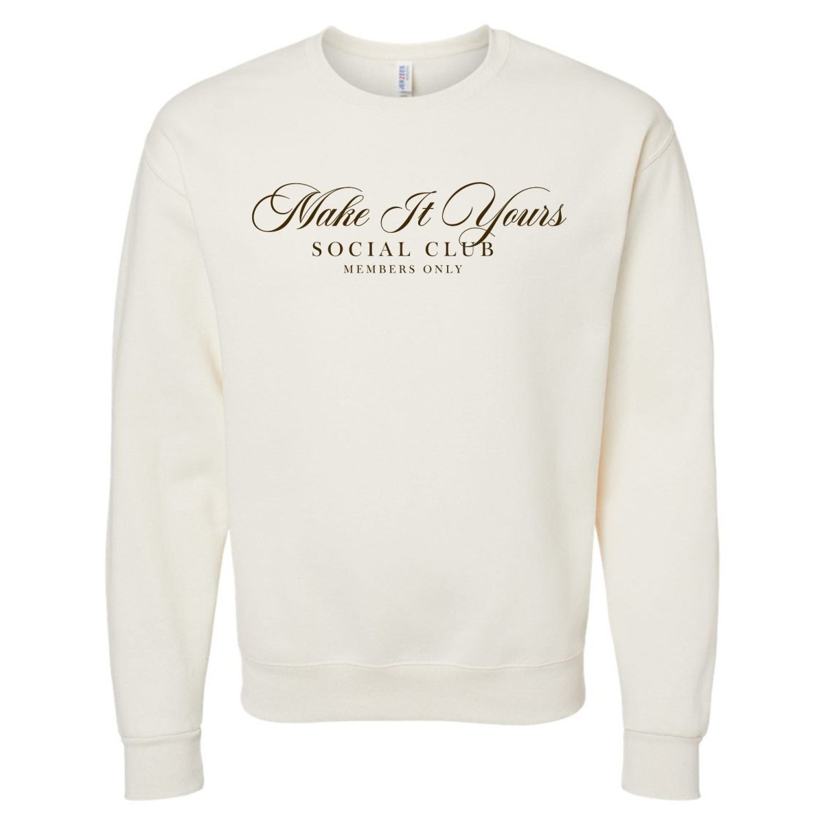 Make It Yours™ 'Social Club' Crewneck Sweatshirt