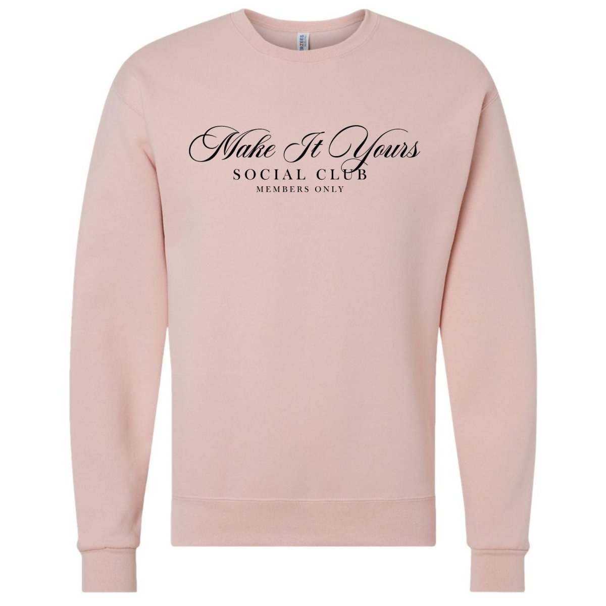 Make It Yours™ 'Social Club' Crewneck Sweatshirt