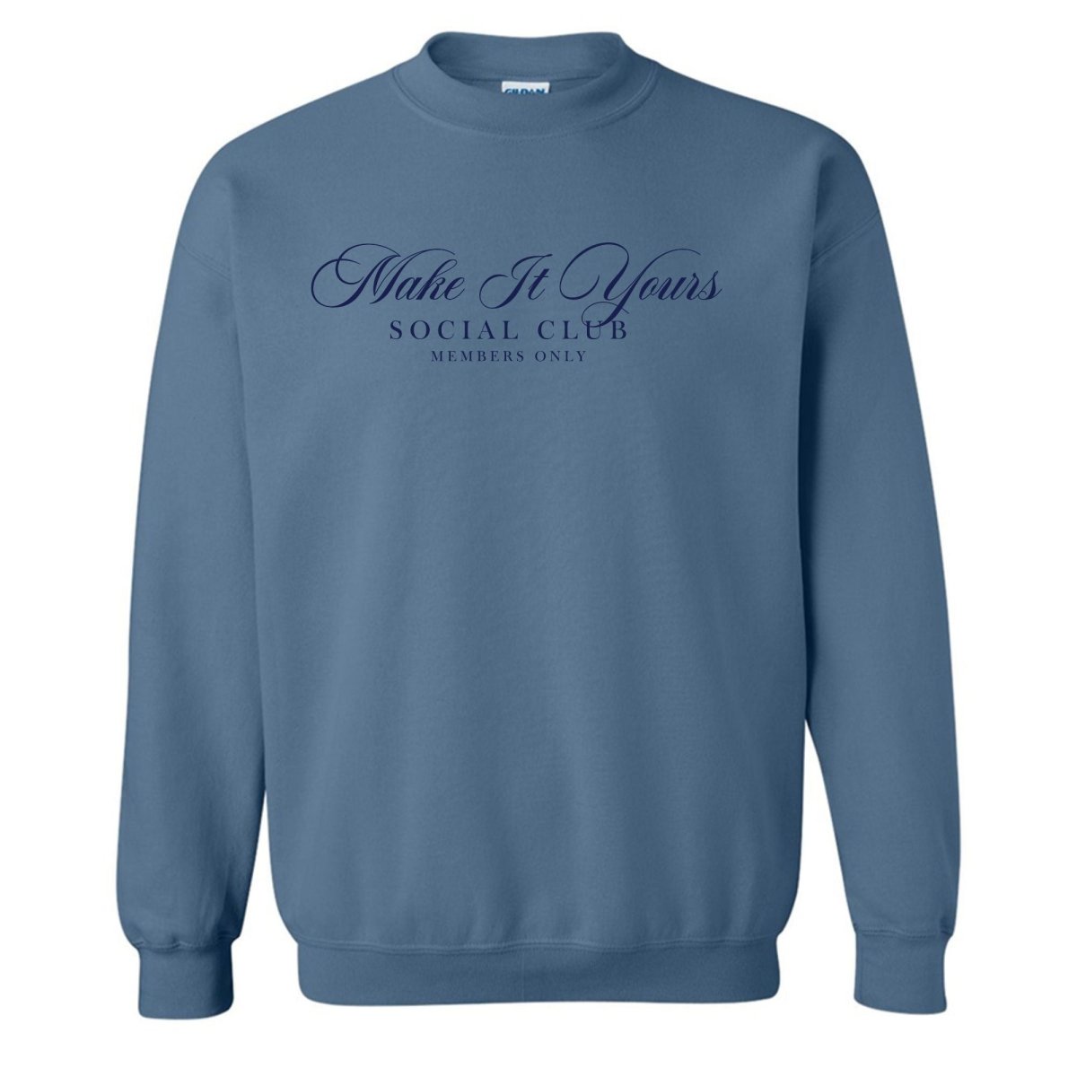 Make It Yours™ 'Social Club' Crewneck Sweatshirt