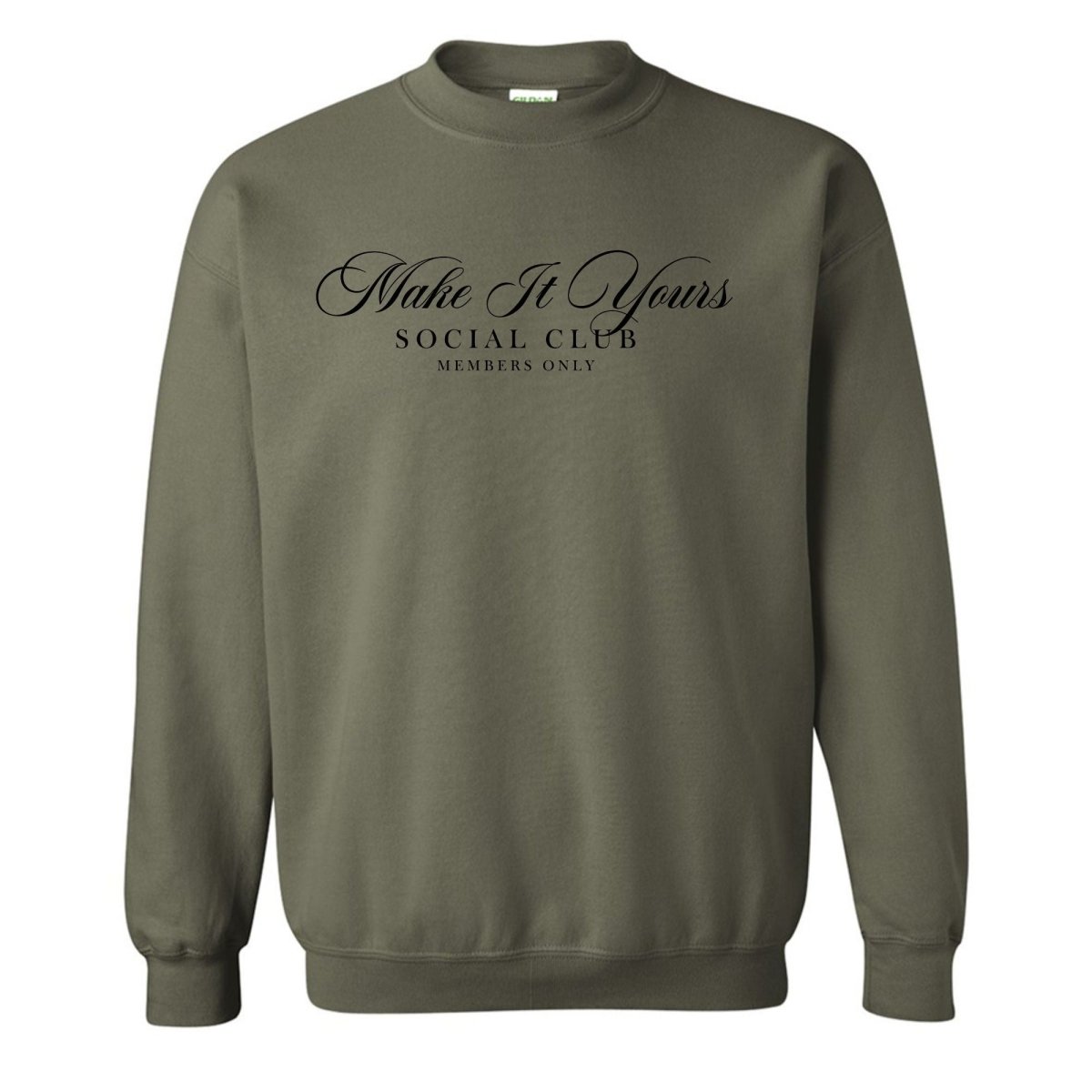 Make It Yours™ 'Social Club' Crewneck Sweatshirt