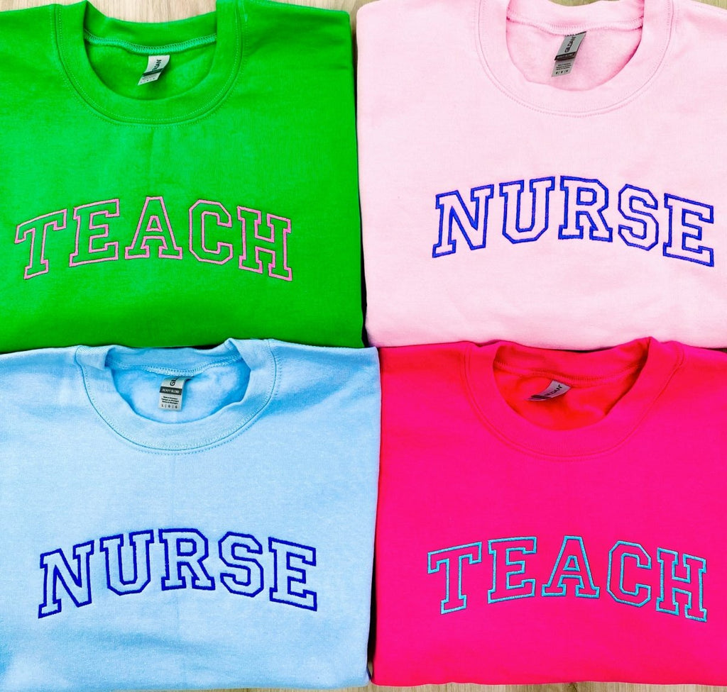 Make It Yours™ Varsity Word Crewneck Sweatshirt