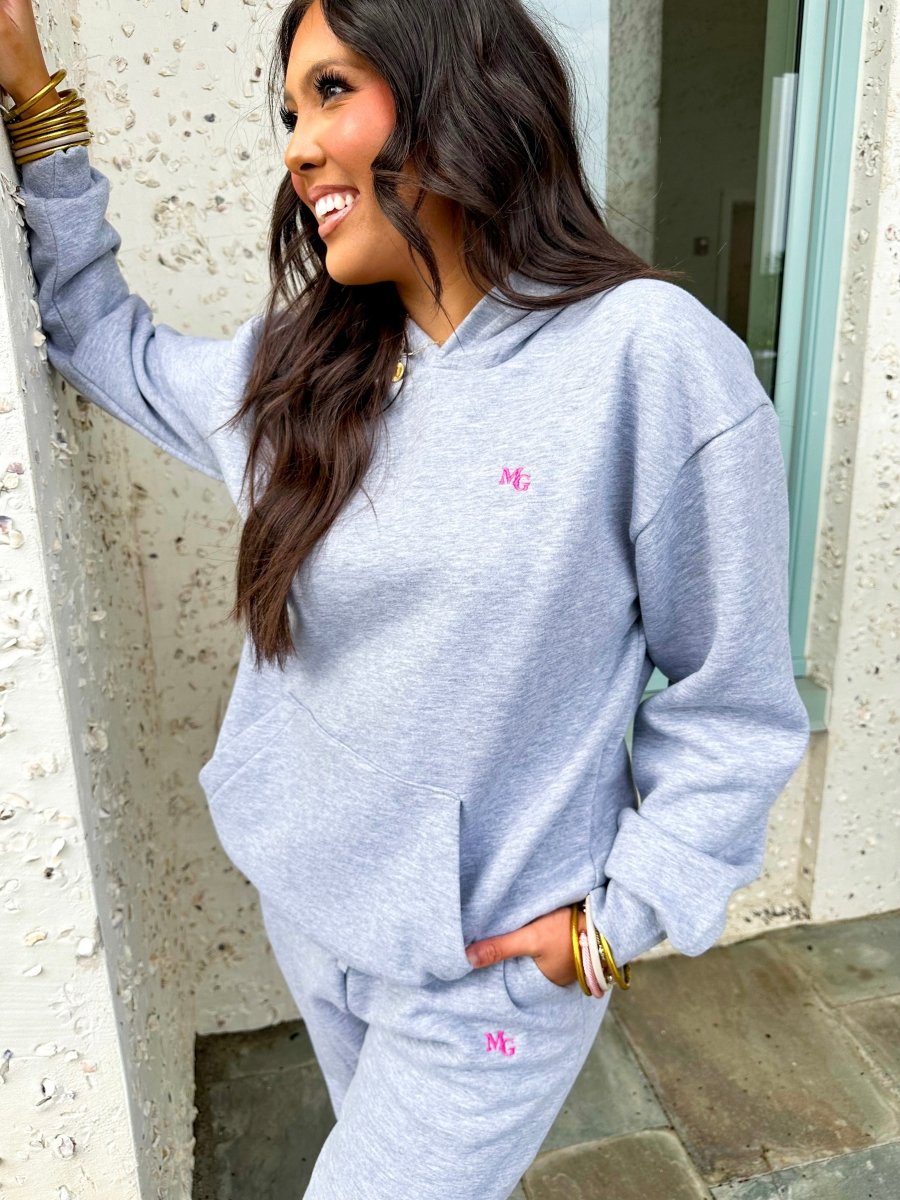Monogrammed American Apparel Hoodie Set
