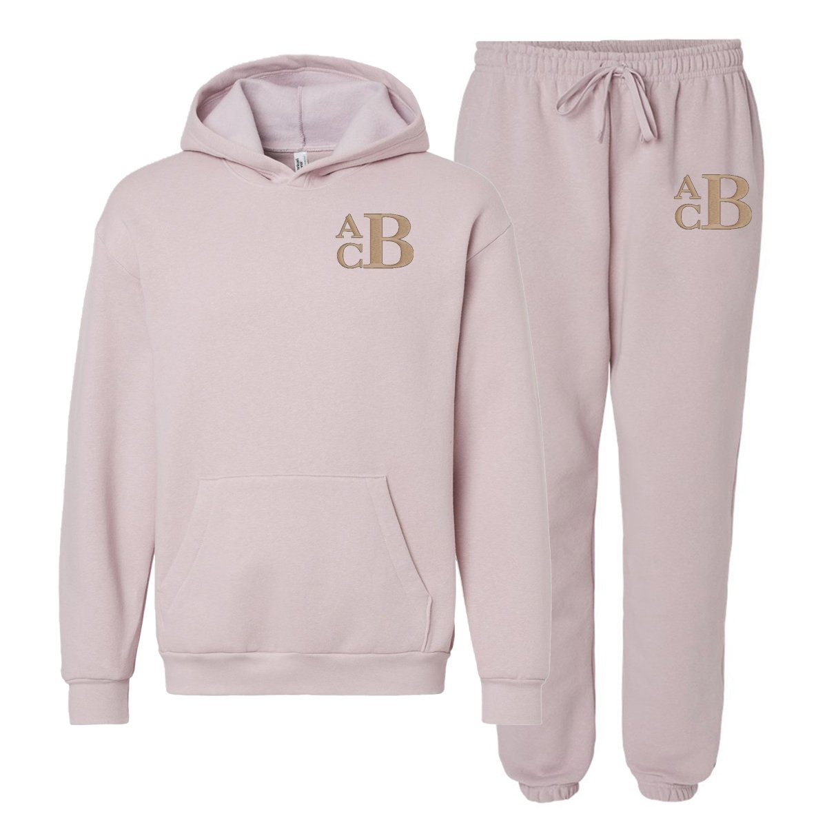 Monogrammed American Apparel Hoodie Set