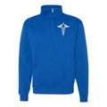 Monogrammed Caduceus Quarter Zip Sweatshirt