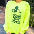 Monogrammed 'Mickey Skeleton' Crewneck Sweatshirt