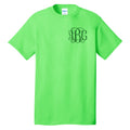 Monogrammed Neon T-Shirt