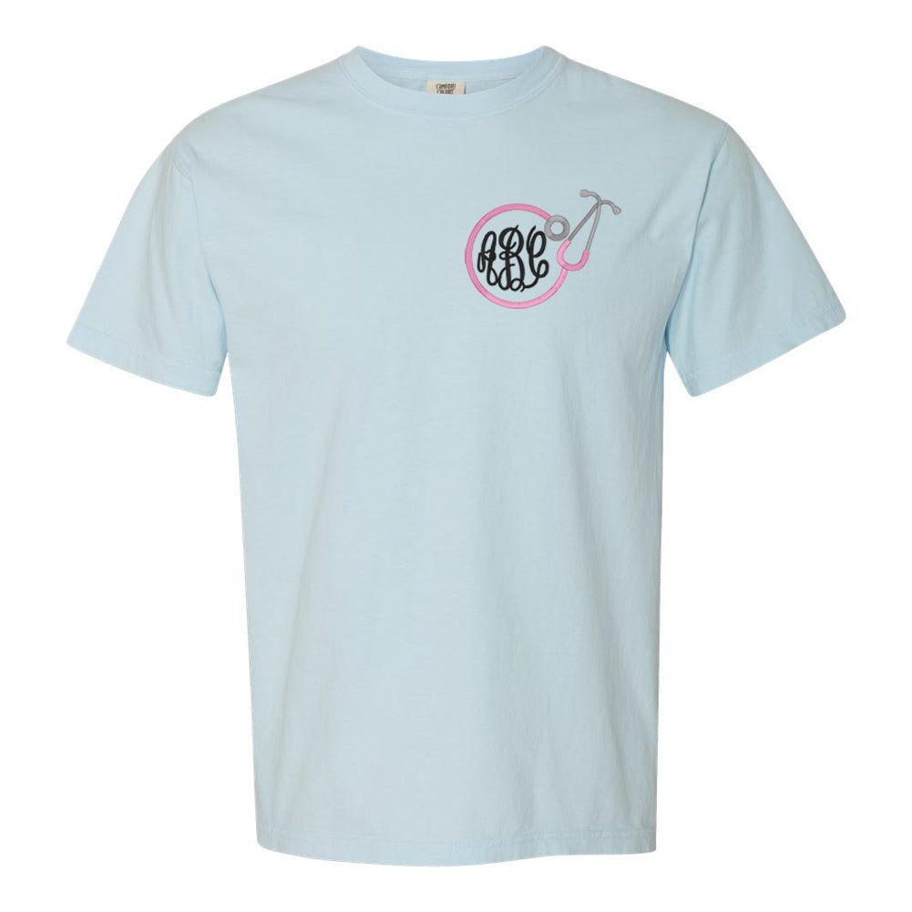 Monogrammed Stethoscope T-Shirt