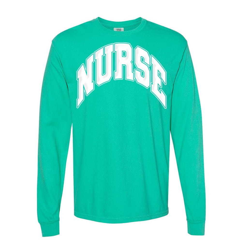 'Nurse' PUFF Long Sleeve T-Shirt