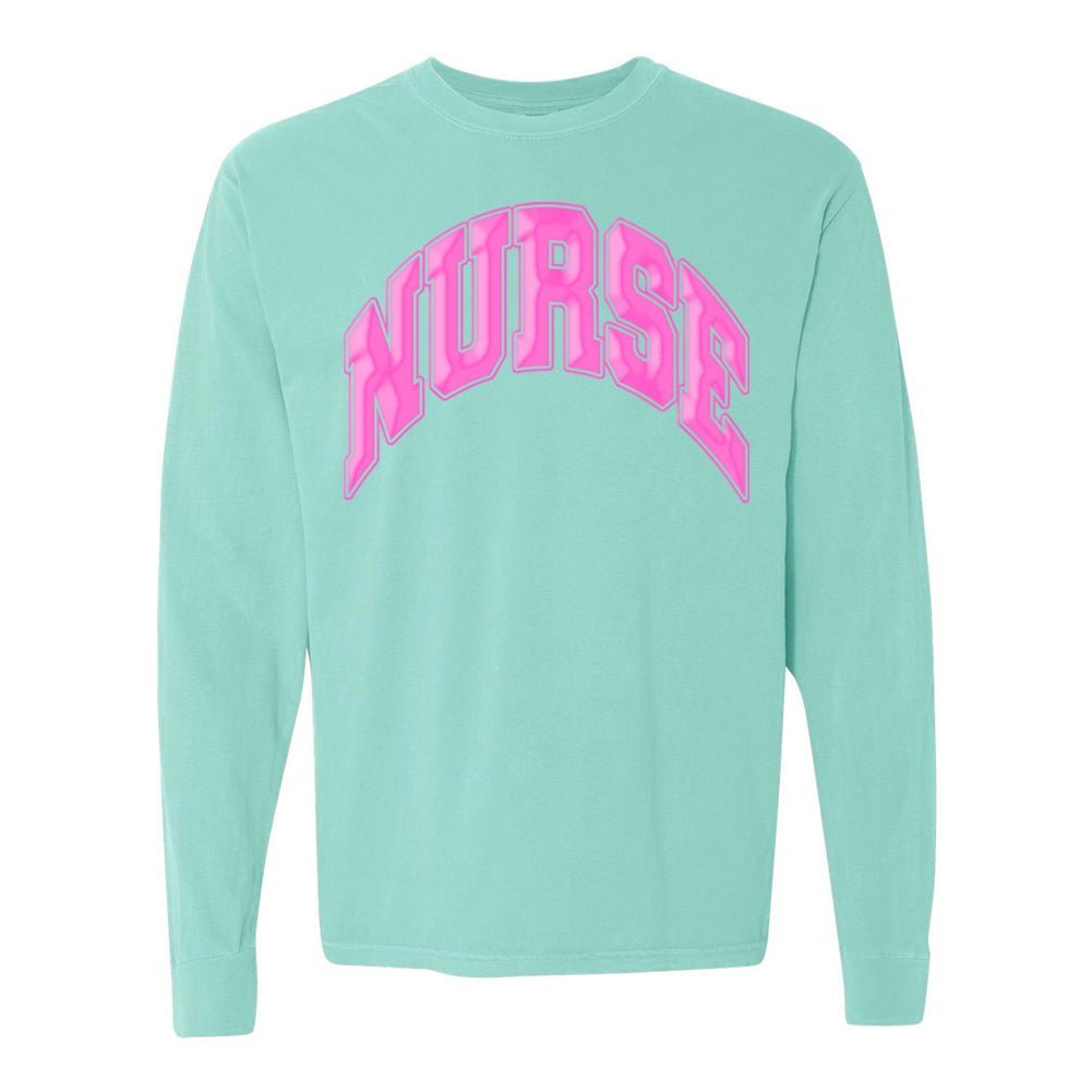 'Nurse' PUFF Long Sleeve T-Shirt