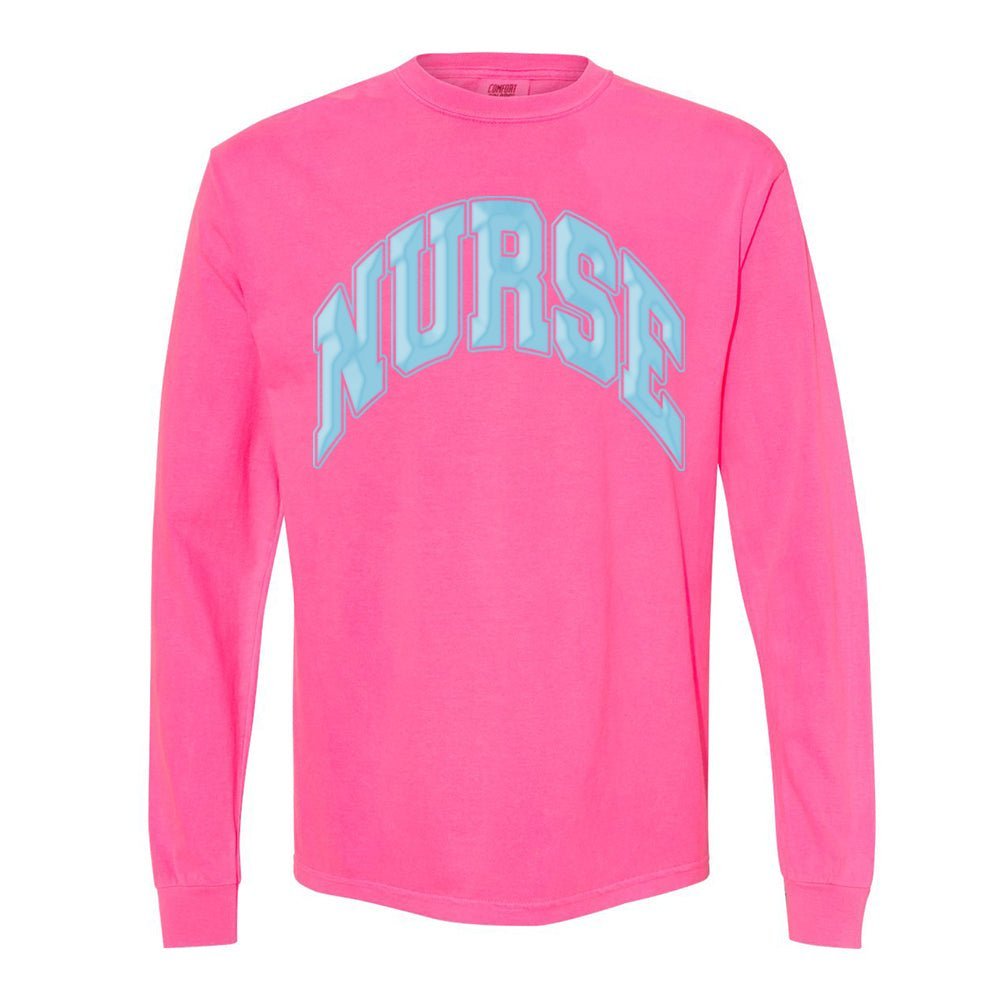 'Nurse' PUFF Long Sleeve T-Shirt