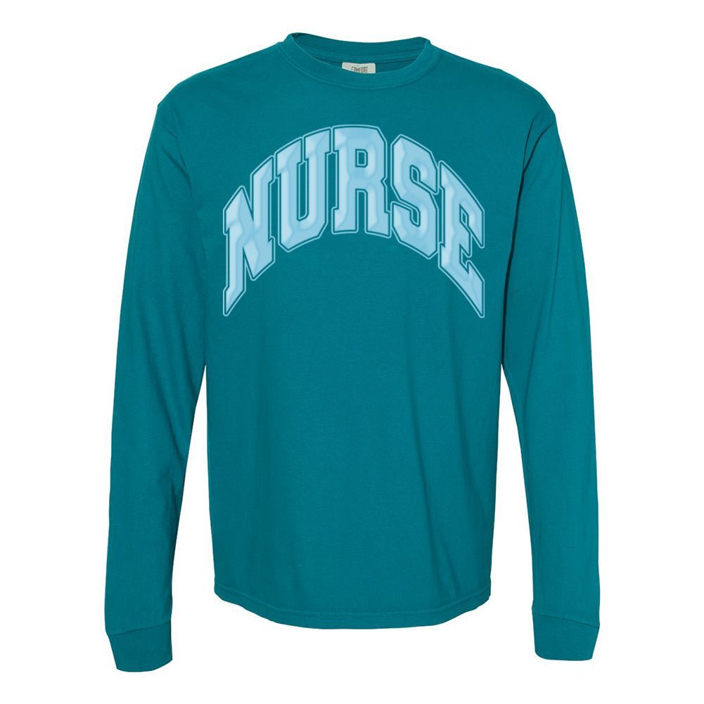 'Nurse' PUFF Long Sleeve T-Shirt
