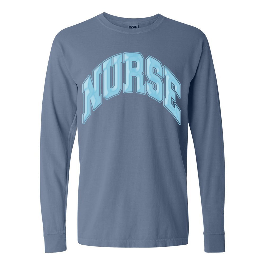 'Nurse' PUFF Long Sleeve T-Shirt