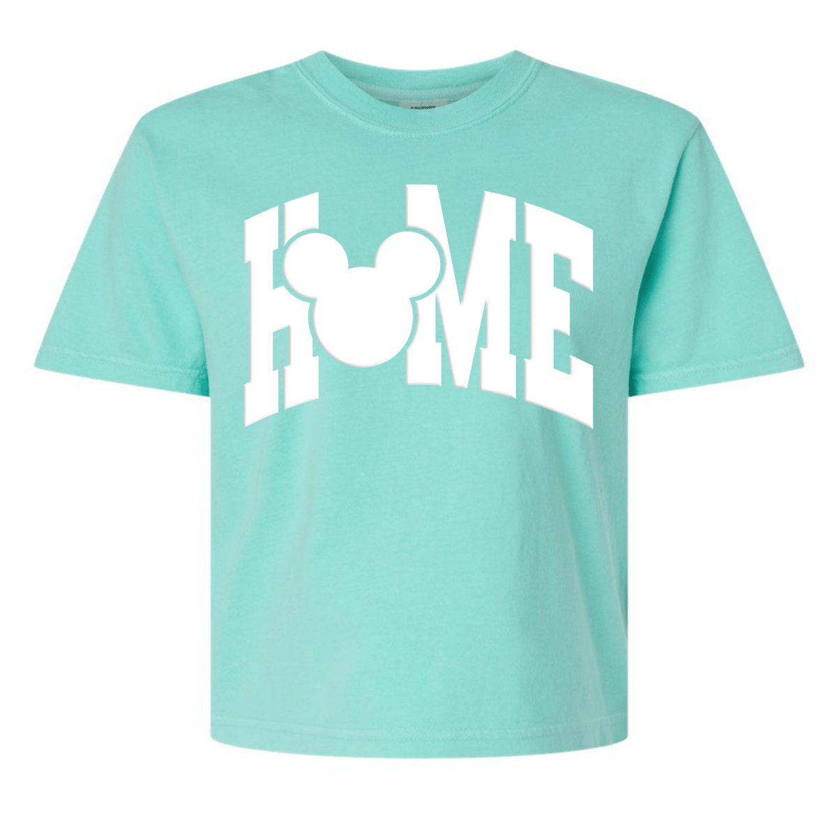PUFF 'Disney Is HOME' Boxy Tee