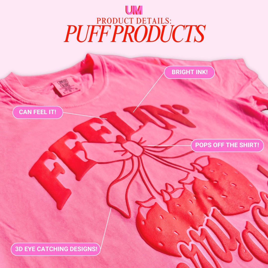 PUFF 'MAGIC' Neon Crewneck Sweatshirt