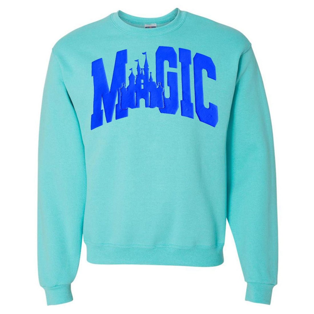 PUFF 'MAGIC' Neon Crewneck Sweatshirt