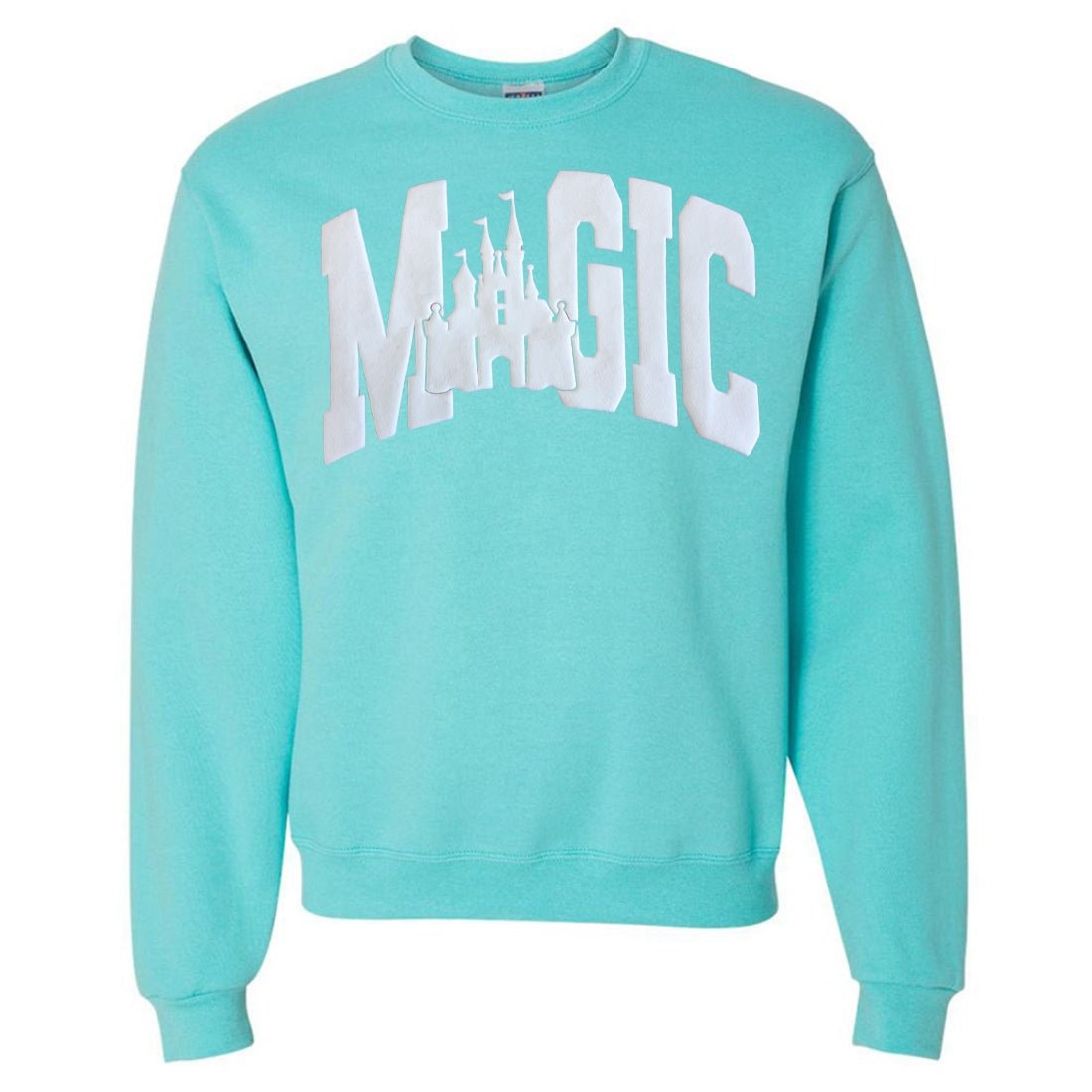 PUFF 'MAGIC' Neon Crewneck Sweatshirt