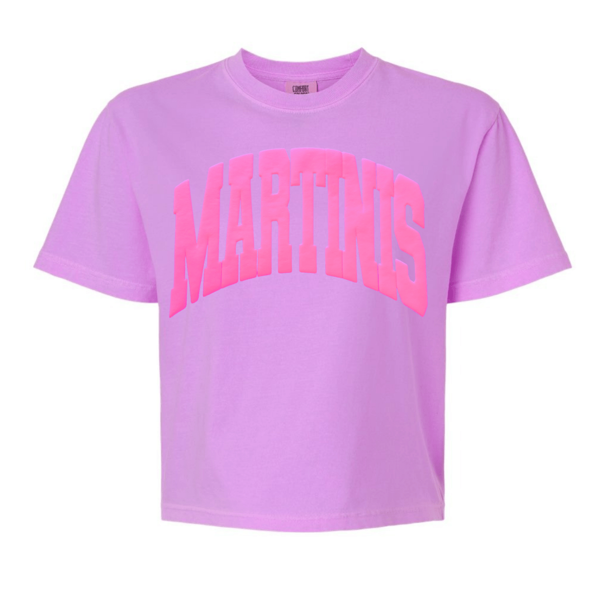 PUFF 'MARTINIS' Boxy Tee