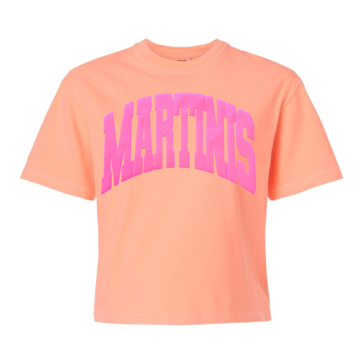 PUFF 'MARTINIS' Boxy Tee