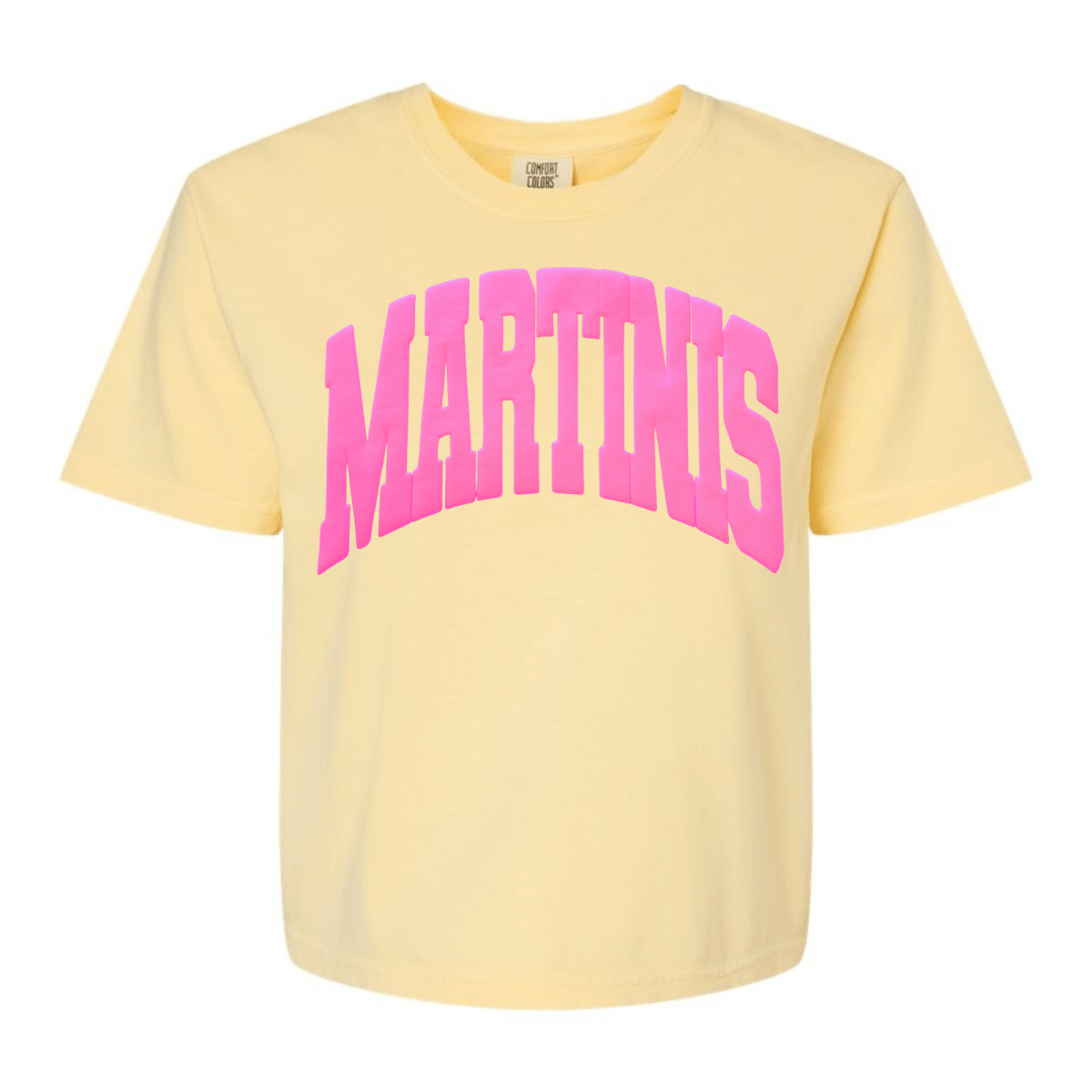 PUFF 'MARTINIS' Boxy Tee
