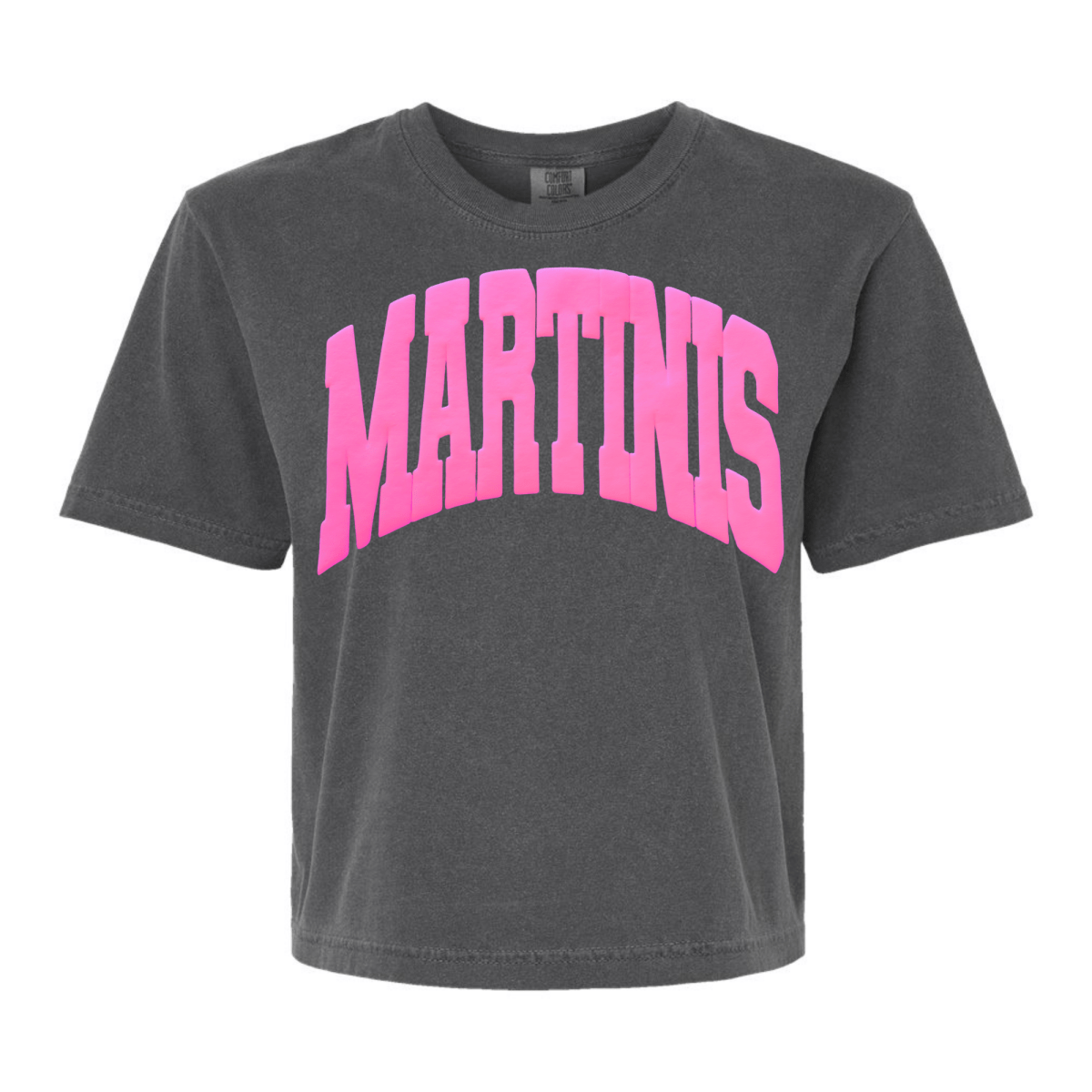 PUFF 'MARTINIS' Boxy Tee