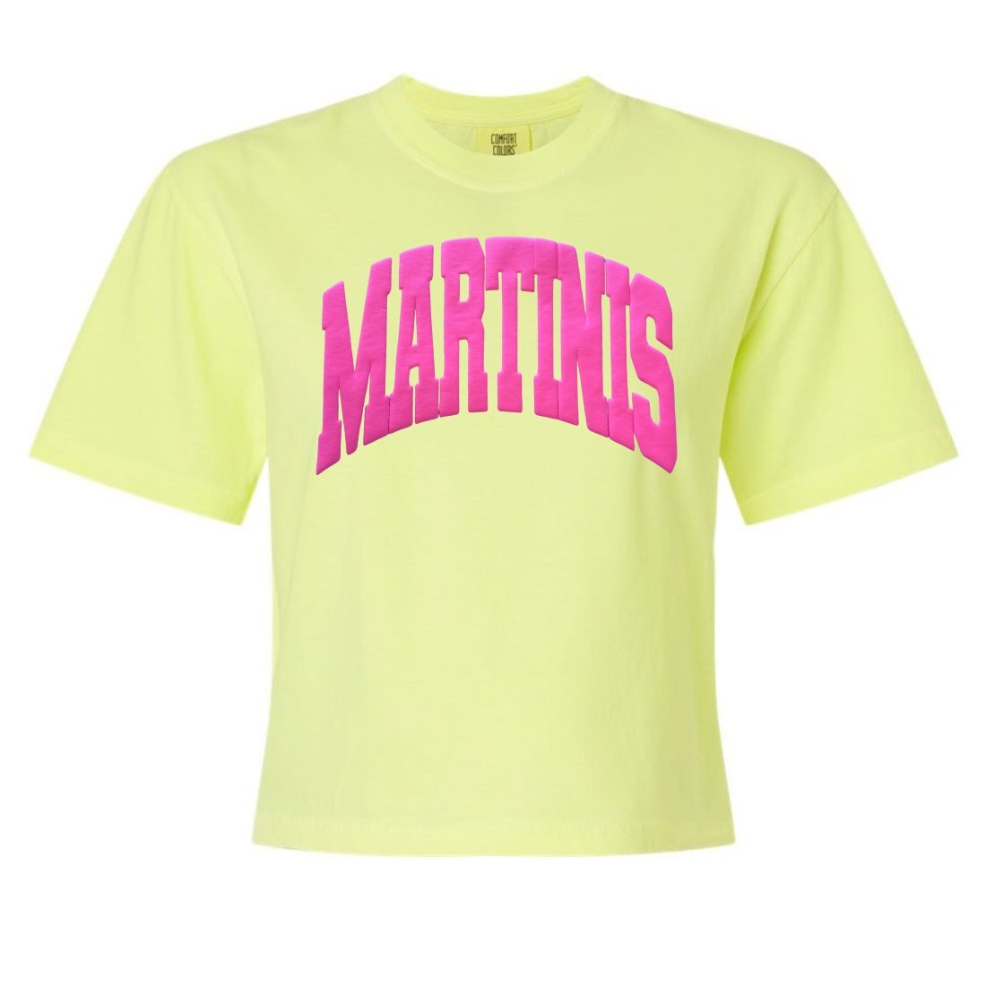 PUFF 'MARTINIS' Boxy Tee