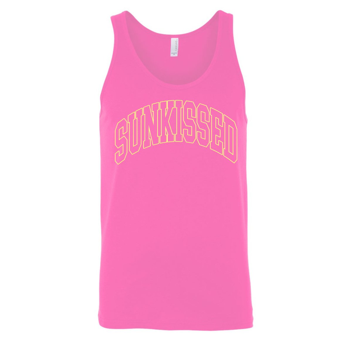 'Sunkissed' PUFF Neon Premium Tank Top